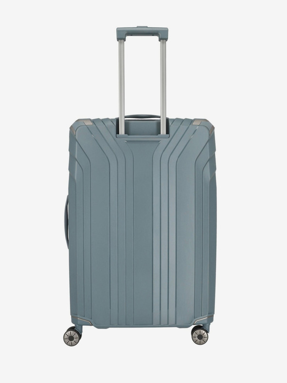 Travelite Valiză Travelite Elvaa 4w L gri și albastru