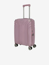 Travelite Valiză roz pentru femei Travelite Elvaa 4w S Rosé