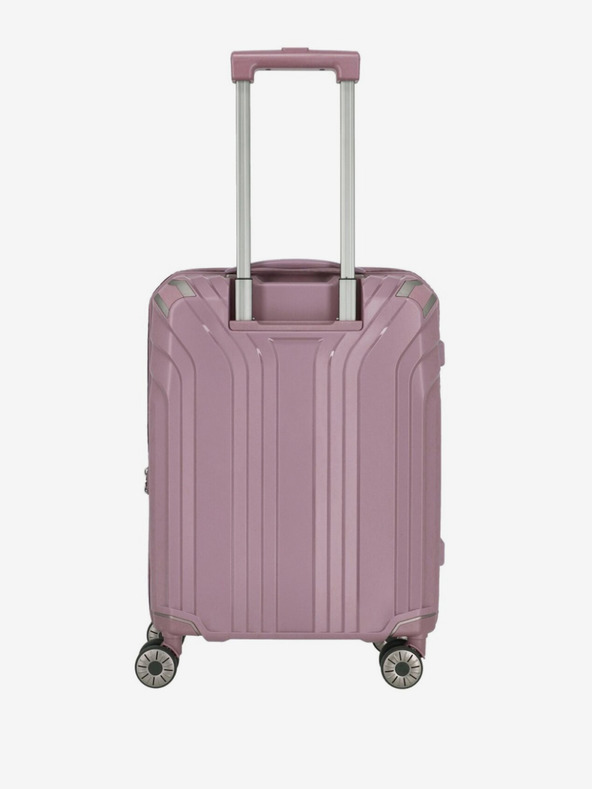 Travelite Valiză roz pentru femei Travelite Elvaa 4w S Rosé