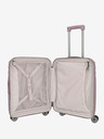 Travelite Valiză roz pentru femei Travelite Elvaa 4w S Rosé