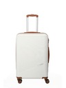 Travelite Travelite Bali M Alb/Cognac