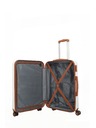 Travelite Travelite Bali M Alb/Cognac