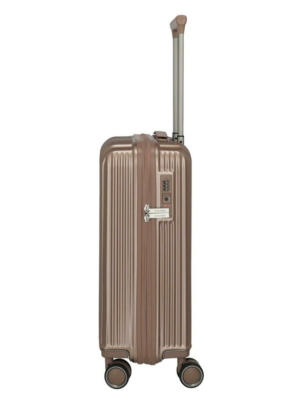Travelite Valiză Travelite Paros 4w S Cappuccino