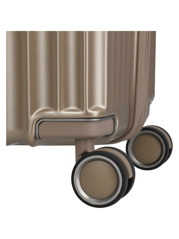 Travelite Valiză Travelite Paros 4w S Cappuccino