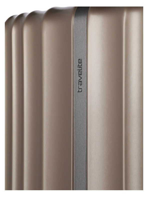 Travelite Valiză Travelite Paros 4w S Cappuccino