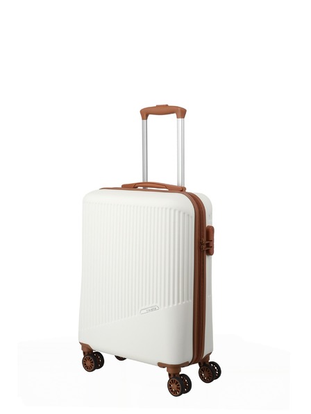 Travelite Geantă de voiaj Travelite Bali S White/Cognac