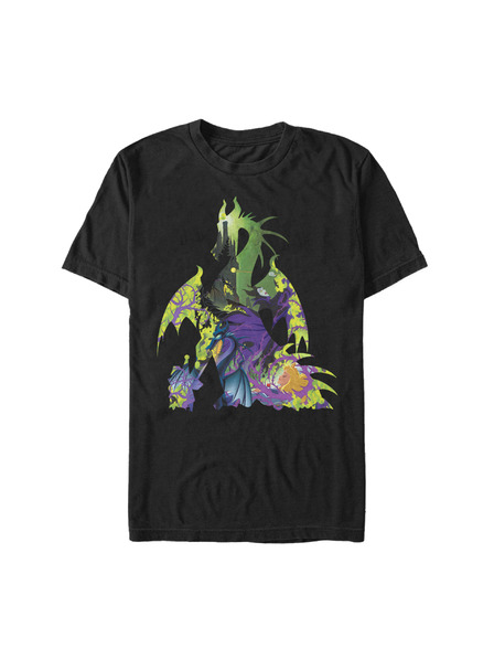 ZOOT.Fan Tricou negru Disney Dragon Form pentru bărbați
