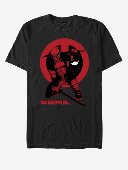 ZOOT.Fan Tricou unisex negru Marvel Samurai Deadpool