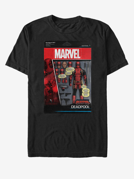 ZOOT.Fan Tricou unisex negru Marvel DeadPool Toy Soldier