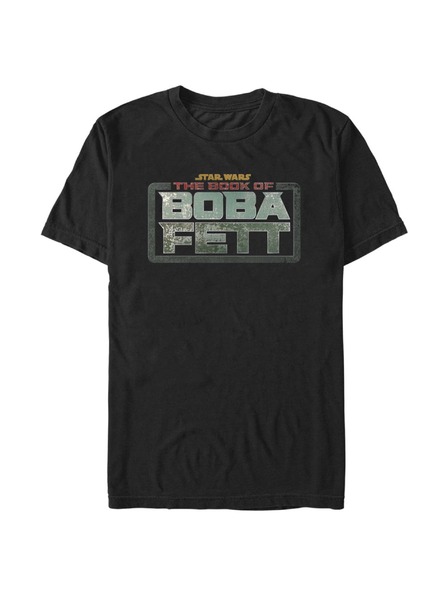 ZOOT.Fan Tricou Star Wars Boba Fett cu logo-ul principal, negru, pentru bărbați