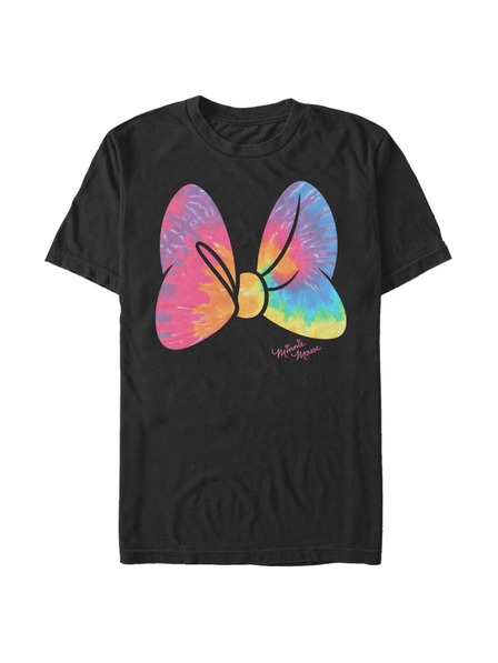 ZOOT.Fan Tricou negru Disney Classics Tie Dye Bow pentru bărbați