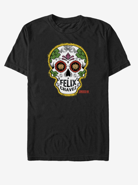 ZOOT.Fan Tricou unisex negru ZOOT.Fan MGM Chavez Skull