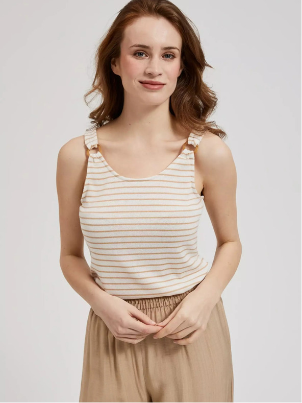 Moodo Tricou cu dungi pentru femei