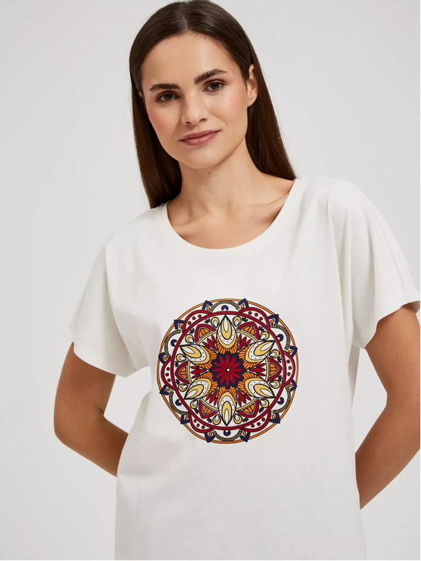 Moodo Tricou Mandala pentru femei Moodo