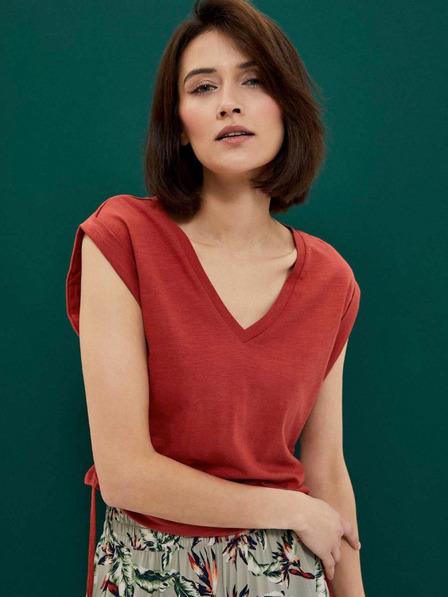 Moodo Tricou portocaliu pentru femei Moodo