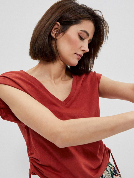 Moodo Tricou portocaliu pentru femei Moodo