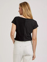 Moodo Tricou cu buline pentru femei Moodo