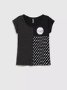 Moodo Tricou cu buline pentru femei Moodo
