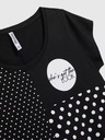 Moodo Tricou cu buline pentru femei Moodo