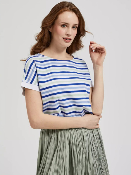 Moodo Tricou cu dungi pentru femei Moodo