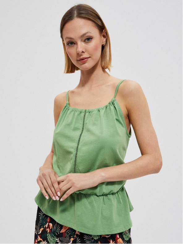 Moodo Bluză de damă verde Moodo