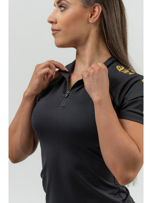 Nebbia Tricou pentru femei NEBBIA INTENSE Ultimate Functional 831 Gold Nebbia