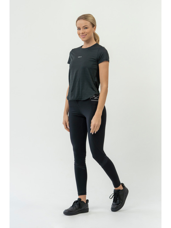 Nebbia Tricou FIT Activewear "Airy" cu logo reflectorizant 438 Nebbia