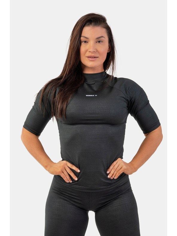 Nebbia Tricou Python cu model din piele de șarpe 416 Nebbia