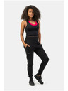 Nebbia Tricou sport cu decolteu slim-fit 422 Negru
