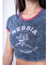 Nebbia Tricou crop top spălat GOLDEN AGE 782