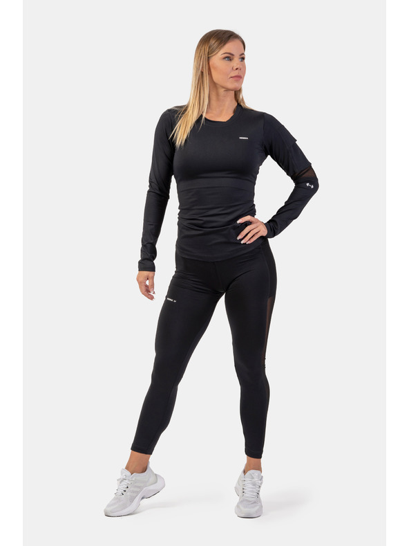 Nebbia Tricou funcțional cu mânecă lungă Smart Pocket 418 Nebbia