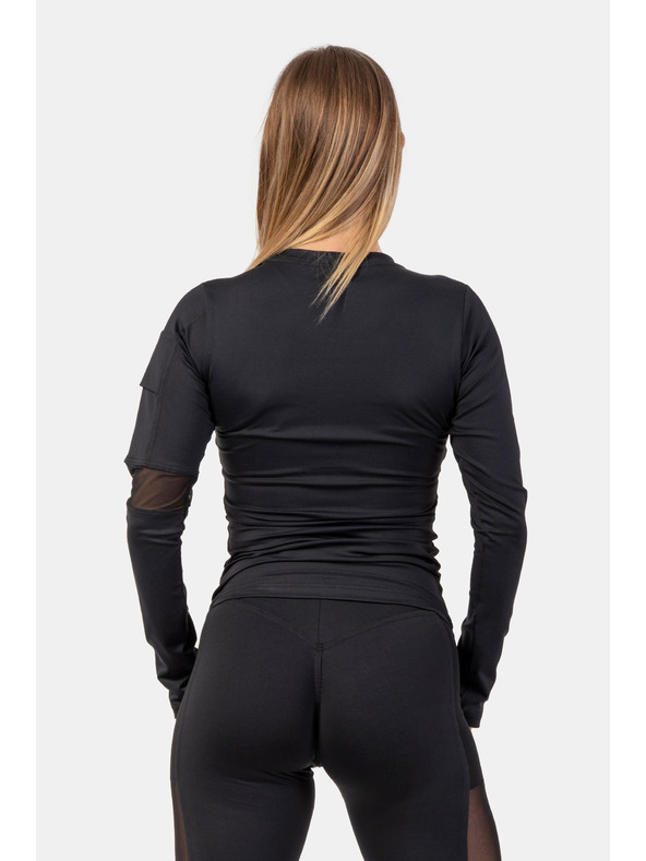 Nebbia Tricou funcțional cu mânecă lungă Smart Pocket 418 Nebbia