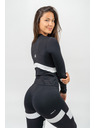 Nebbia Top negru cu mânecă lungă TRUE HERO 242