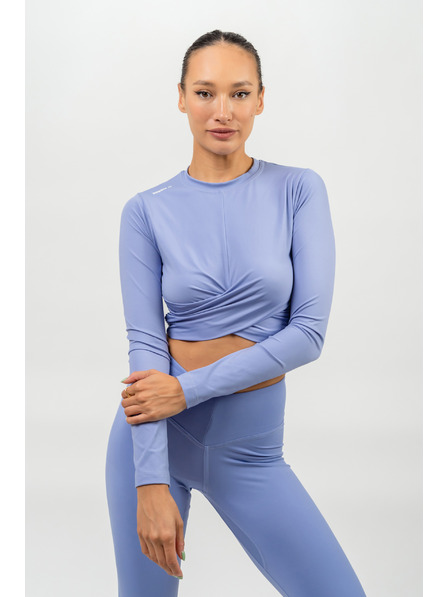 Nebbia Crop top cu mâneci lungi ELEVATED 468