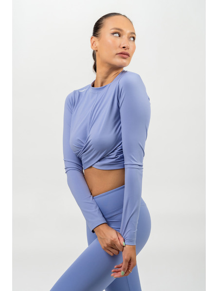 Nebbia Crop top cu mâneci lungi ELEVATED 468