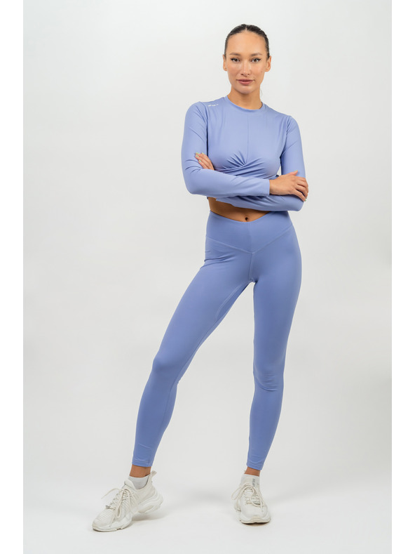 Nebbia Crop top cu mâneci lungi ELEVATED 468