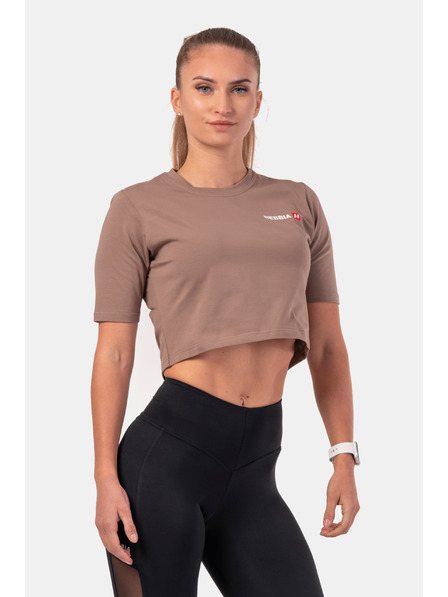 Nebbia Top crop minimalist Logo NEBBIA 600 Nebbia