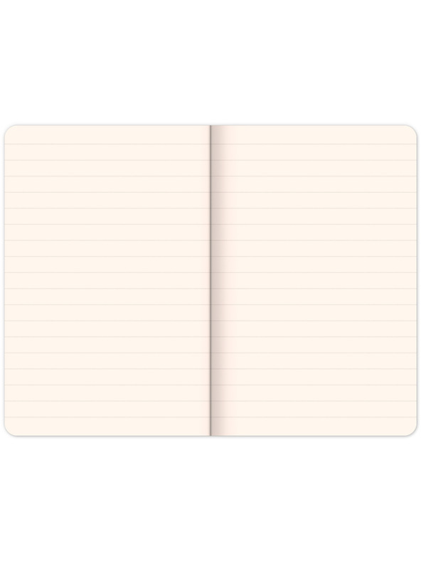 NOTIQUE NOTIQUE Notes Heart - Andrea Katonová, căptușit, 11 x 16 cm BAAGL