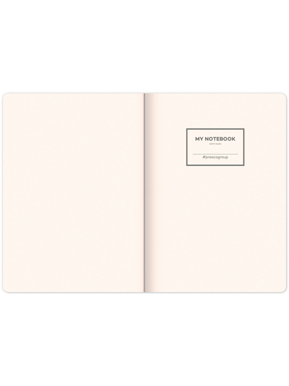 NOTIQUE NOTIQUE Notes Ananas, căptușit, 13 x 21 cm