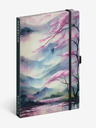 NOTIQUE NOTIQUE Notes Sakura, căptușită, 13 x 21 cm