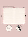 NOTIQUE NOTIQUE Notes Sakura, căptușită, 13 x 21 cm