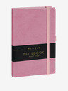 NOTIQUE NOTIQUE Notes Pink, căptușită, 13 x 21 cm