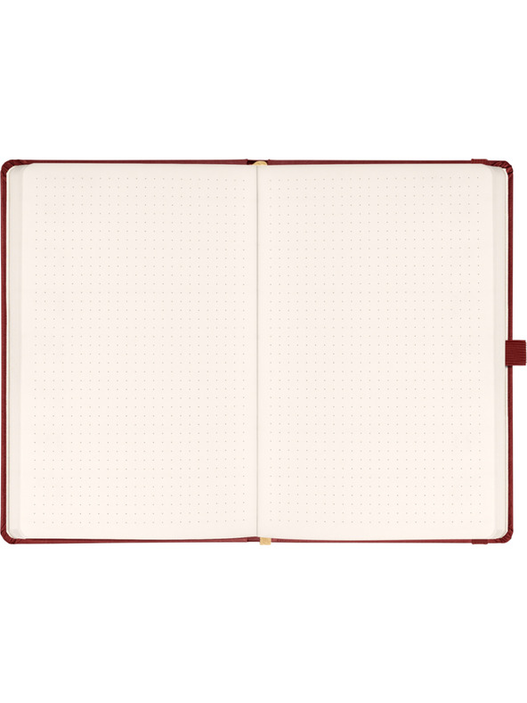 NOTIQUE NOTIQUE Notes Aprint Neo, burgundy, punctat, 15 x 21 cm
