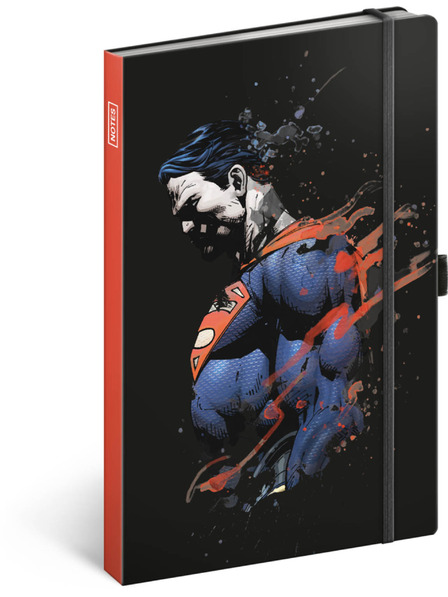 NOTIQUE NOTIQUE Notes Superman, căptușit, 13 x 21 cm
