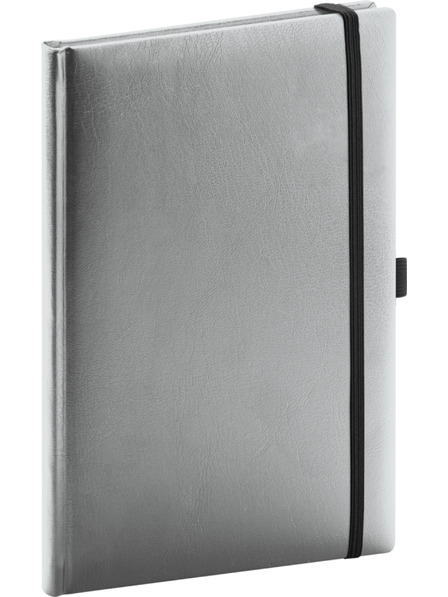 NOTIQUE NOTIQUE Notes Balacron, argintiu, punctat, 15 x 21 cm