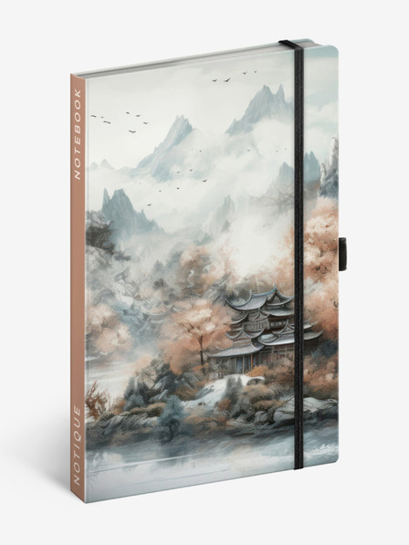 NOTIQUE NOTIQUE Notes Japonia, căptușită, 13 x 21 cm