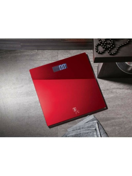 Berlingerhaus Cântar digital personal 150 kg Burgundy Metallic Line BERLINGERHAUS