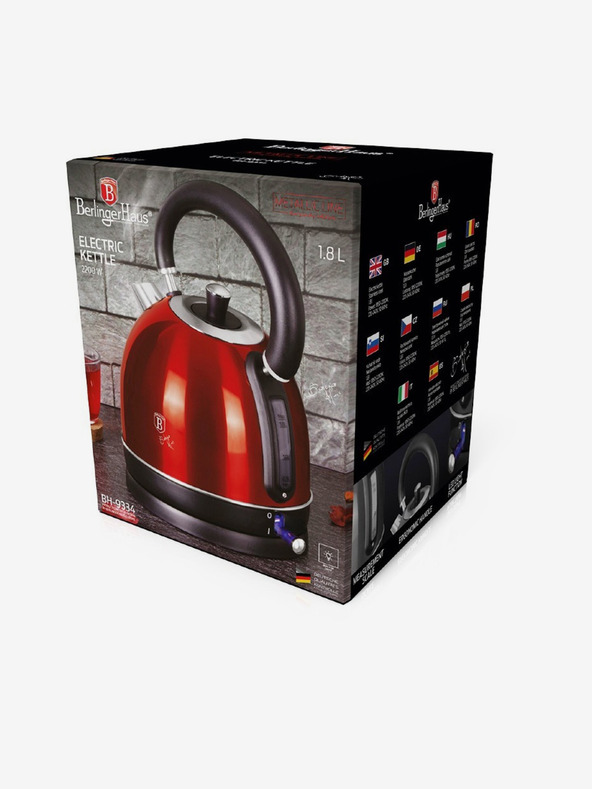 Berlingerhaus Fierbător 1,8 l Metallic Line Burgundy Edition BERLINGERHAUS