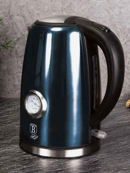 Berlingerhaus Fierbător electric 1,7 l cu termometru Aquamarine Metallic Line BERLINGERHAUS
