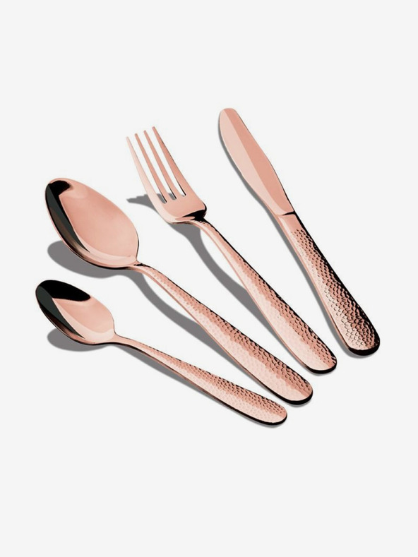 Berlingerhaus Set tacâmuri 24 buc oțel inoxidabil Rosegold Metallic Line II BERLINGERHAUS